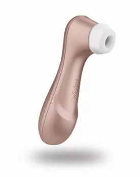 Satisfyer Pro 2 Next Generation, luchtdrukstimulator ontworpen voor gerichte en contactloze clitorale stimulatie met innovatieve Air-Pulse-technologie. Voorzien van meerdere intensiteitsniveaus voor een op maat gemaakte ervaring, met een ergonomisch ontwerp voor comfortabel gebruik. Gemaakt van zacht, lichaamsveilig siliconenmateriaal, oplaadbaar en waterdicht, ideaal voor solo-plezier en perfect voor gebruikers die op zoek zijn naar intense, gerichte sensaties.