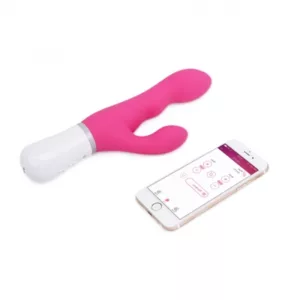 Lovense Nora vibrator, ontworpen voor gerichte G-spot stimulatie met een roterende schacht en krachtige clitorale vibraties voor dubbele stimulatie. Voorzien van meerdere standen en snelheden, bedienbaar via een smartphone-app voor aanpasbare en langeafstandservaringen. Gemaakt van zacht, lichaamsveilig siliconenmateriaal, oplaadbaar en waterdicht, ideaal voor solo- of partnerspel, perfect voor gebruikers die op zoek zijn naar een interactieve en veelzijdige vibrator.