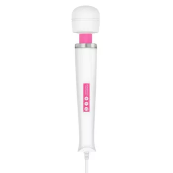 MyMagicWand vibrator, krachtige massager met een flexibele kop voor gerichte stimulatie en ontspannende lichaamsmassages. Uitgerust met meerdere vibratiestanden en intensiteiten voor variabele sensaties, gemaakt van zacht, lichaamsveilig materiaal voor comfortabel gebruik. Oplaadbaar en eenvoudig in gebruik, ideaal voor zowel solo- als partnerspel, perfect voor diepe ontspanning en intensieve stimulatie.