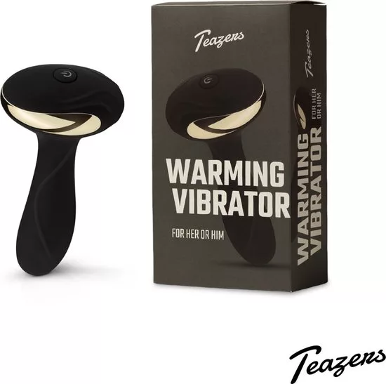 Teazers Verwarmende Buttplug met ingebouwde verwarmingsfunctie voor extra sensatie en comfort. Gemaakt van zacht, lichaamsveilig siliconen, waterdicht en oplaadbaar, met meerdere vibratiestanden, perfect voor solo- of partnerspel en beginners of ervaren gebruikers.