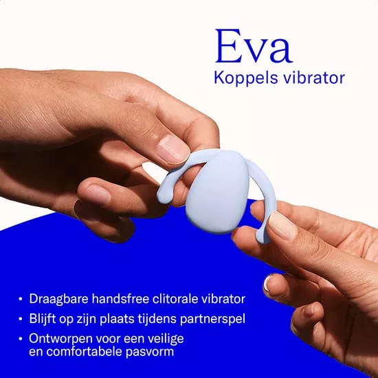 Dame Products Eva II handsfree vibrator voor gerichte clitorisstimulatie