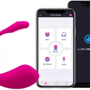 Roze Lovense Lush 4 vibratie-eitje