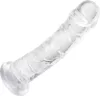 Humery - Realistische Transparante Siliconen Dildo met Zuignap - 18 cm - Maat S - Dildo's - Sex Toy voor Vrouwen en Mannen